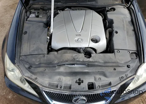 2008 Lexus Is 350 from USA, damaged, VIN JTHBE262285021329